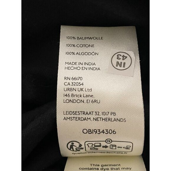 We The Free Black & Green Short Sleeve Top With Grommet Heart Design Size Small - Picture 6 of 16